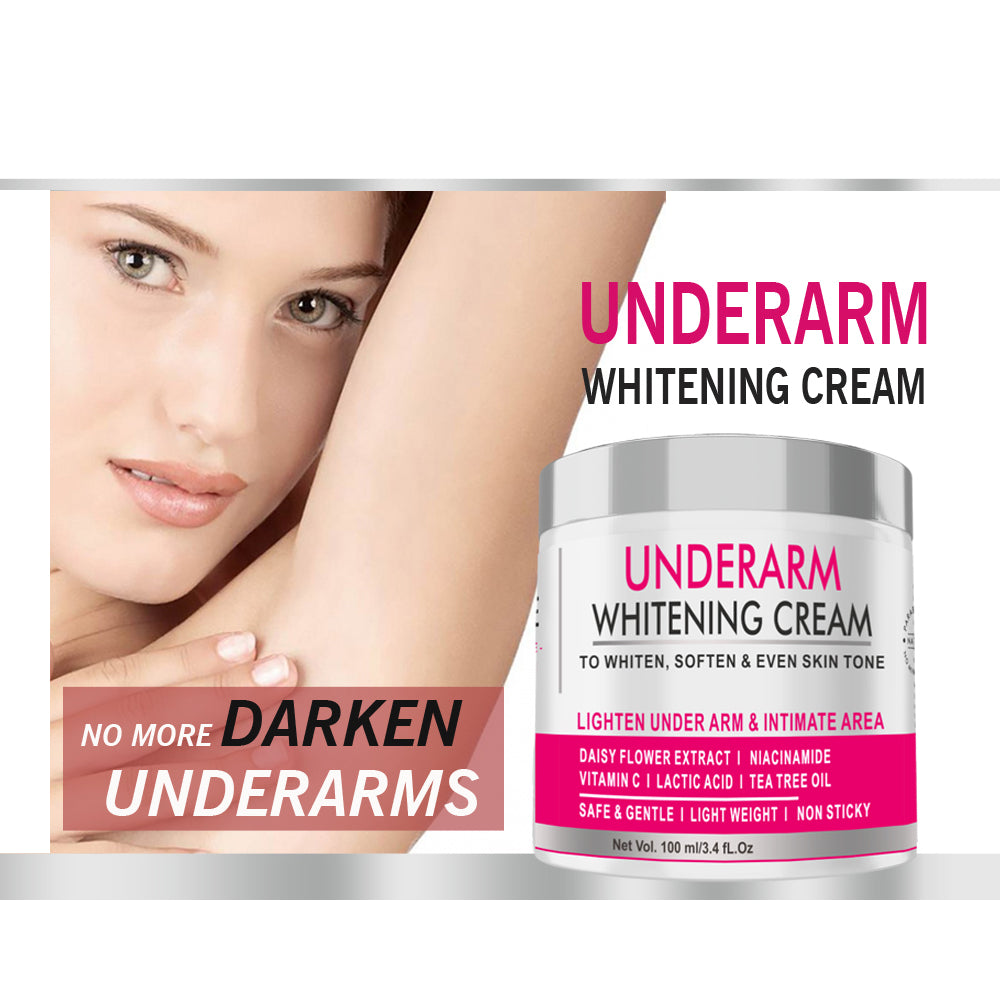 Beauty tree Under Arm Whitening Cream for Lightening Underarm and Intimate Area 100 ml