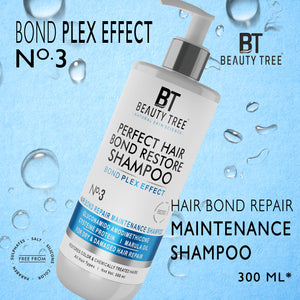 Beauty tree Perfect Hair Bond Restore Shampoo With Arginine & Hair Amino Acid to Repair Damaged Hair bond 300 ML