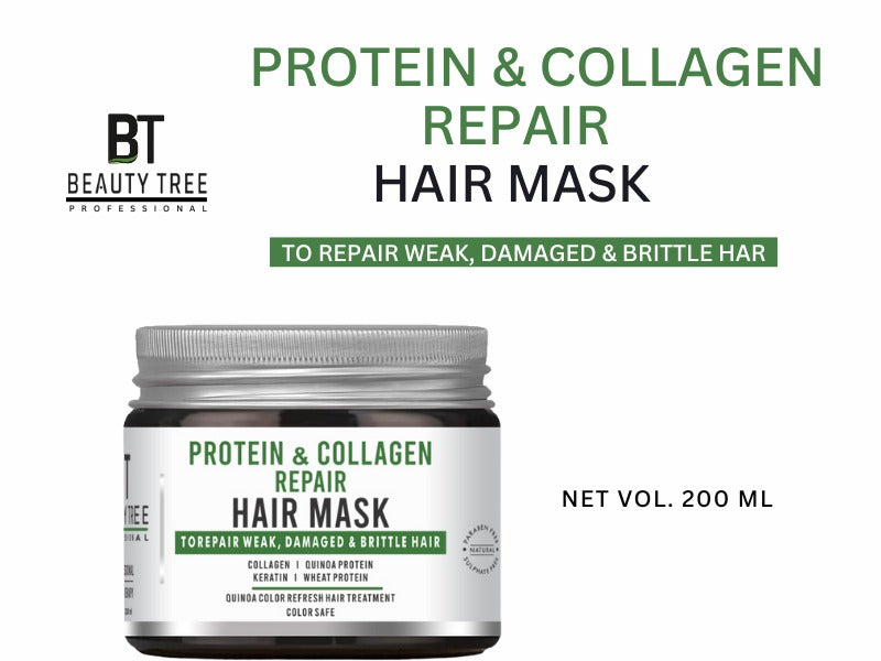 Beauty Tree Professional Protein & Collagen Hair Mask 200 ml