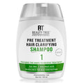 Beauty Tree Pre Treatment Hair Clarifying Shampoo Tea Tree, AHA Fruit Acid, Zinc, Vitamin E & B3 For Deep Hair & Scalp Cleansing For Women & Men 120 ml