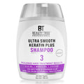 Beauty Tree Ultra Smooth Keratin Plus Cream Hair Shampoo for Dry & Damaged Hair | Shampoo for Strengthening and Repairing Hair, With Wheat Protein, For Men & Women 120 ml