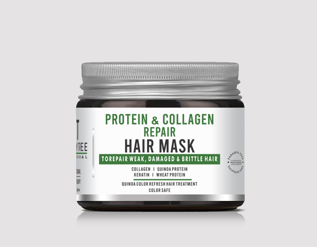 Beauty Tree Professional Protein & Collagen Hair Mask | Keratin Hair Cream For Women & Men 200 ml