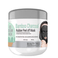 Beauty Tree Bamboo Charcoal Rubber Peel off Mask | For Skin Brightening & Glow | For Women & Men 400 ml