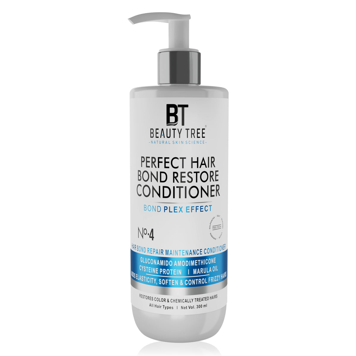 Beauty Tree Perfect Bond Restore Hair Conditioner With Arginine & Hair Amino Acid to Repair Damaged Hair | Hair Bond Repair | 300 ML