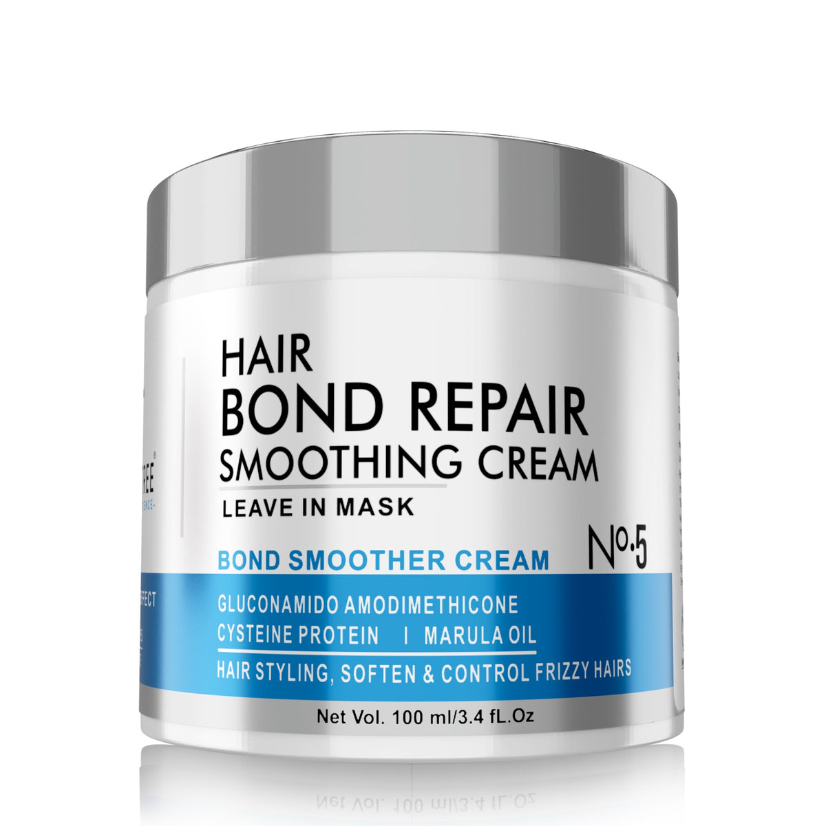 Beauty Tree Hair Bond Repair Smoothing Leave - in Hair Cream Repairing Hair Proteins for Stronger, Flexible Hair For Women & Men 100 ml