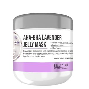 Beauty Tree AHA BHA Lavender Jelly Mask for face 500 ml