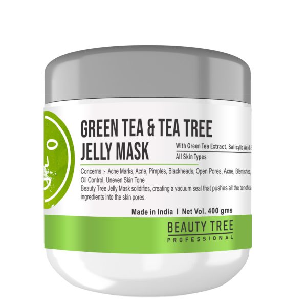Beauty Tree Green Tea & Tea Tree Jelly Mask for face 400 ml