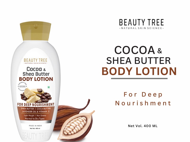 Beauty Tree Cocoa & Shea Butter Body Lotion 400 ml