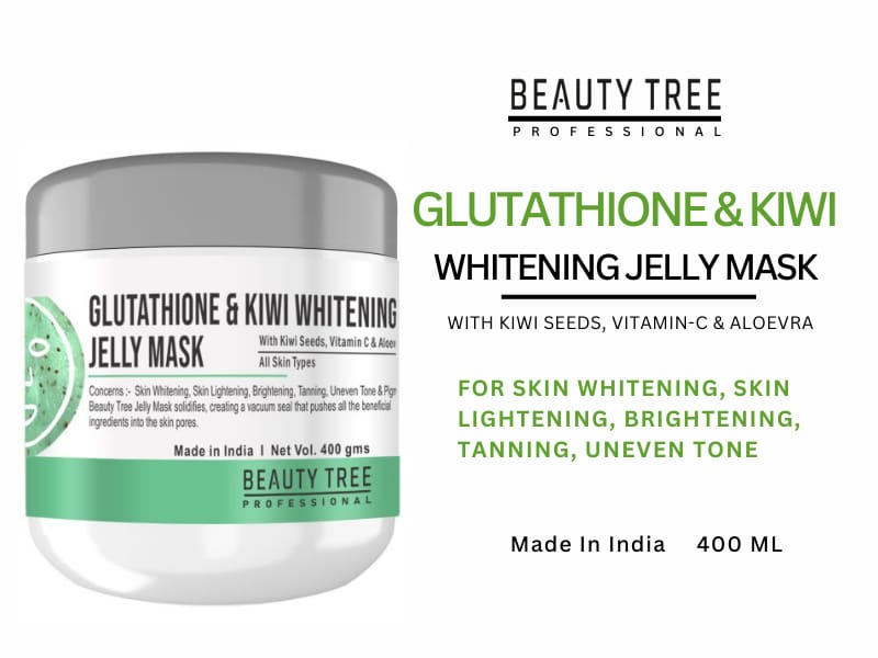 Beauty Tree Glutathione & Kiwi Jelly Mask for face 400 ml