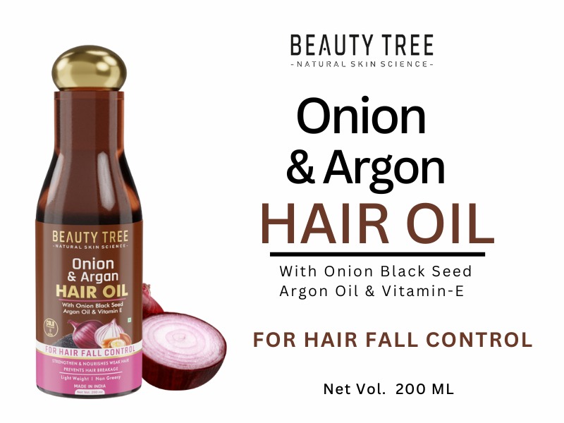 Beauty Tree Onion & Argan Hair Oil 200 ml