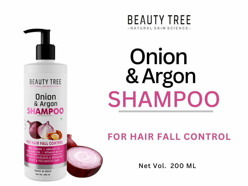 Beauty Tree Onion and Argan Oil Shampoo 200 ml