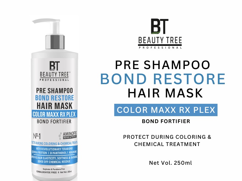 Beauty Tree Professional Color Plex Maxx Rx Pre shampoo Bond Fortifier mask 250 ml
