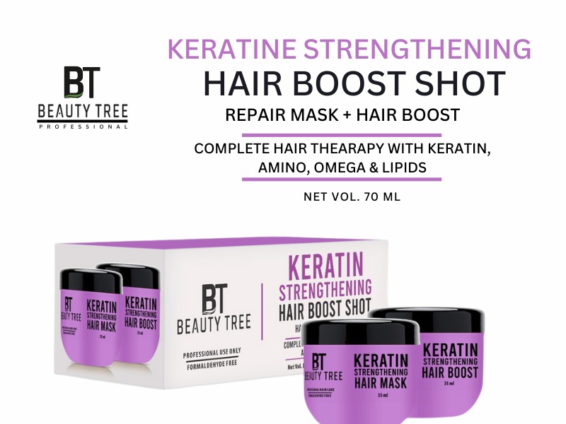 Beauty Tree Professional keratin Hair boost Shot (35+35) 70 ml