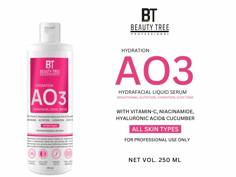 Beauty Tree Professionals Clearing AO3 Hydrafacial Liquid Serum 250 ml