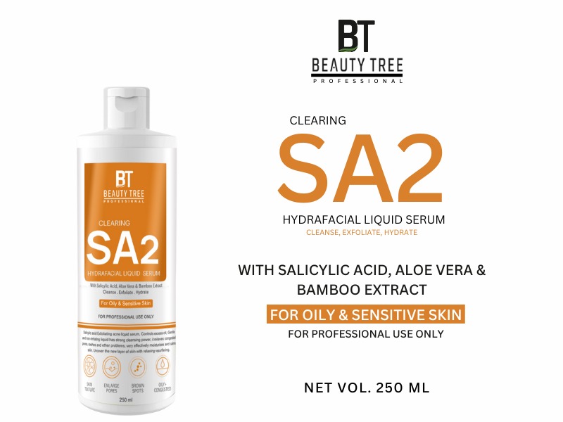 Beauty Tree Professionals Clearing SA2 Hydrafacial Liquid Serum 250 ml