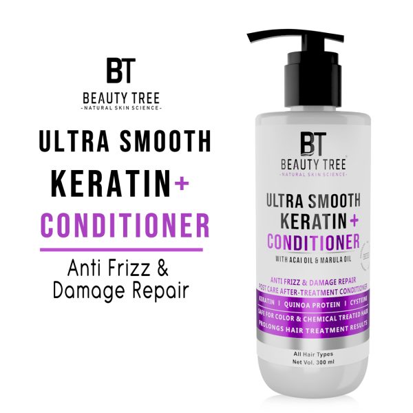 Beauty tree Ultra smooth keratin plus cream Conditioner 300 ml