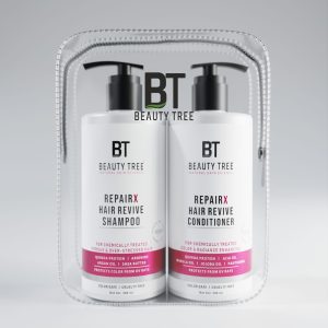 Beauty Tree Hair Repairx Reviving Shampoo & Conditioner 600(300X2)ml