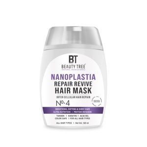 Beauty tree Nano Plastia Hair Repair Mask With Tannin, Acai Fruit oil For deep hydration, Nutrition 120 ml