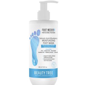Beauty Tree Salicylic Acid+Blueberry Moisturizing Foot gel mask For Soothing & Cracked Skin 500 ml